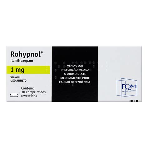 rohypnol 1 mg para que serve